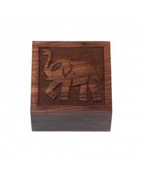 Wooden Gift Box-Elephant